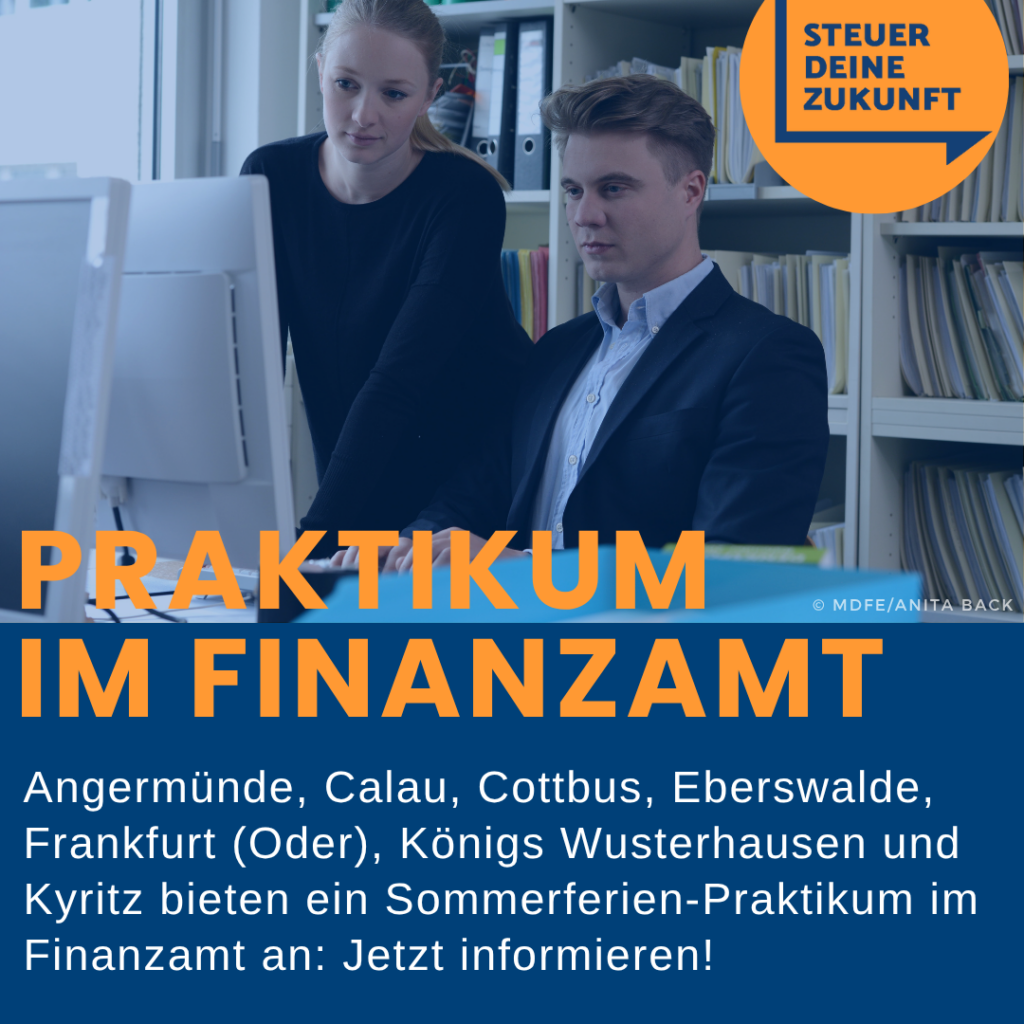 Newsletter 03_2025 Praktikum im Finanzamt
