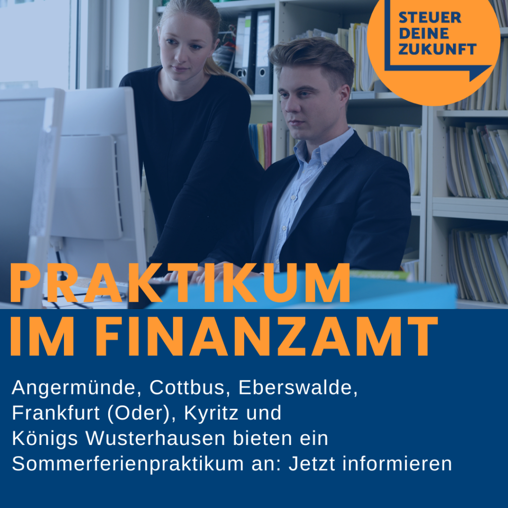 Praktikum im Finanzamt