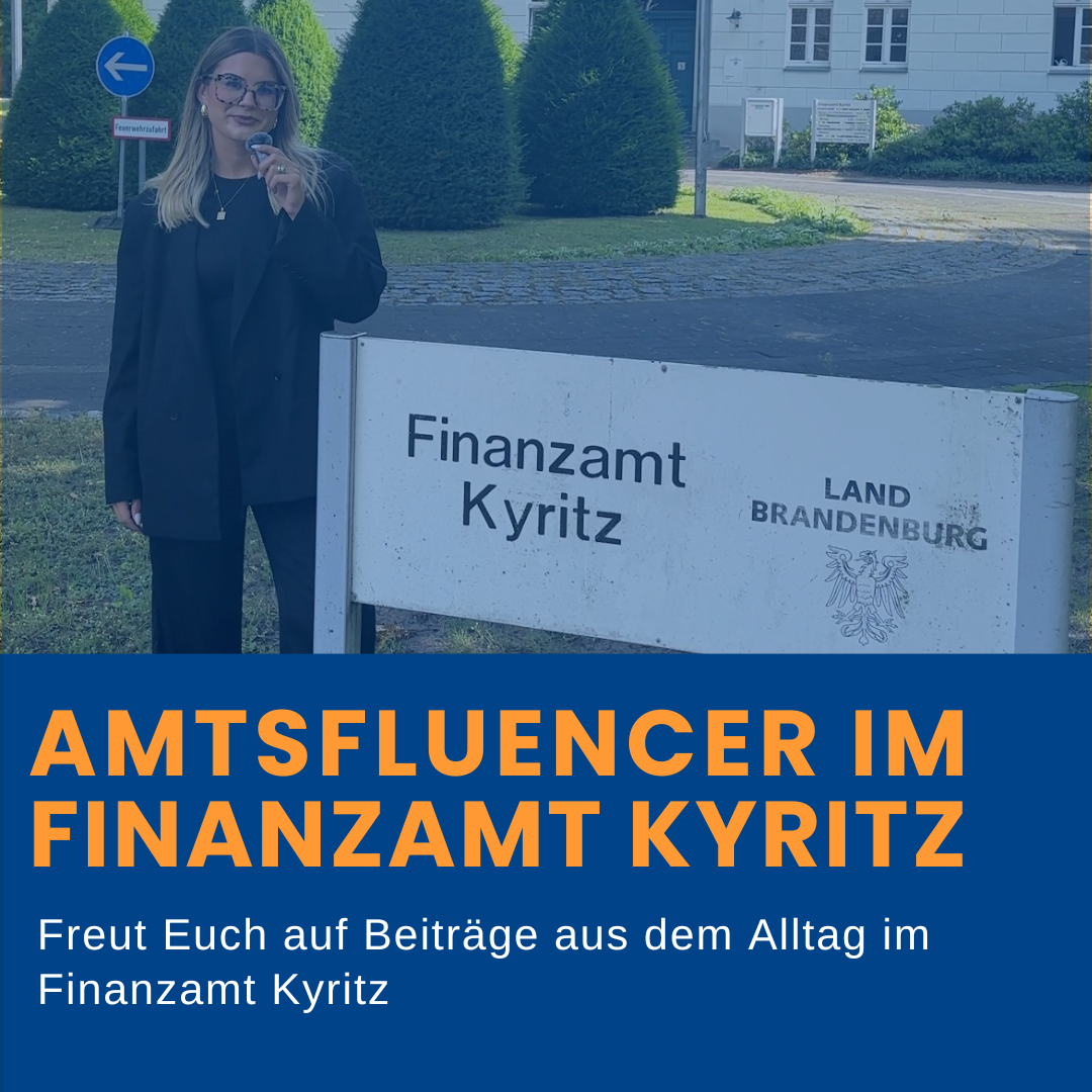 Amtsfluencer im Finanzamt Kyritz