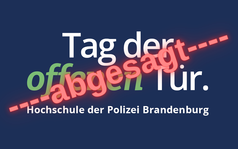 ###Achtung abgesagt### Tag der offenen Tür - Hochschule der Polizei